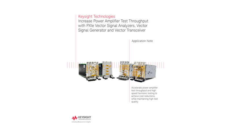 Increase Power Amplifier Test Throughput